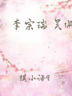 李宗瑞 吴佩慈