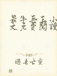 最牛兵王小说全文免费阅读