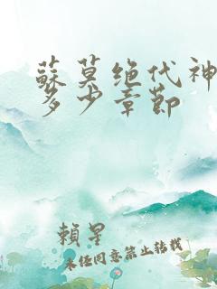 苏莫绝代神主共多少章节