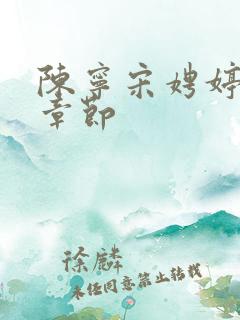 陈宁宋娉婷最新章节