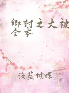 乡村之大被同眠全本