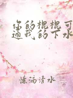 你的棍棍可以通通我的下水道吗