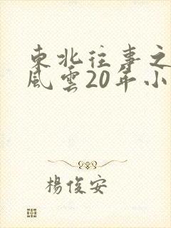 东北往事之黑道风云20年小说第六部