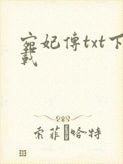 宛妃传txt下载