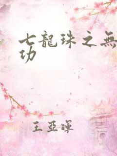 七龙珠之无敌神功