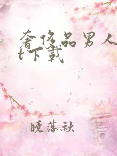 奢侈品男人txt下载