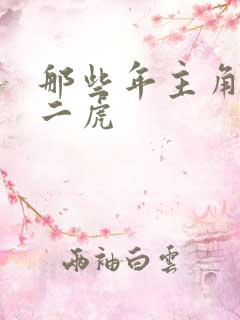 那些年主角是贾二虎
