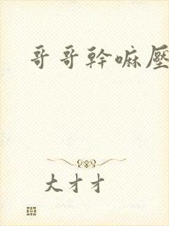哥哥干嘛压我