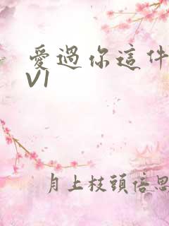 爱过你这件事1V1