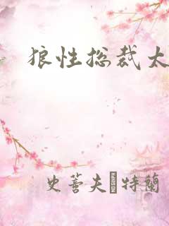 狼性总裁太凶猛
