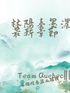 林阳秦墨浓免费最新章节