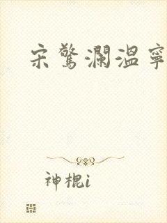 宋惊澜温宁