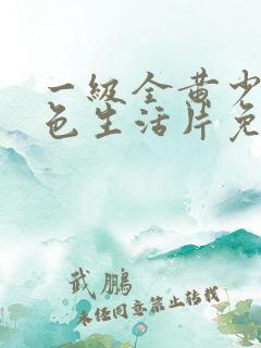 一级全黄少妇性色生活片免费