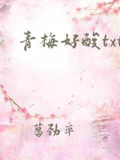 青梅好酸txt