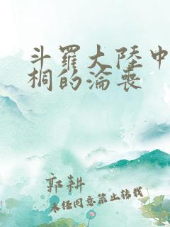 斗罗大陆中唐舞桐的沦丧