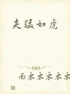 夫猛如虎