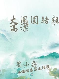 大团圆结亲情会高洁