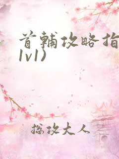 首辅攻略指南(1v1)