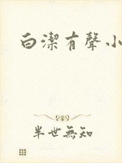 白洁有声小说