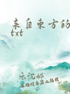 来自东方的骑士txt