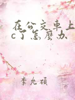 在公交车上弄高c了怎么办