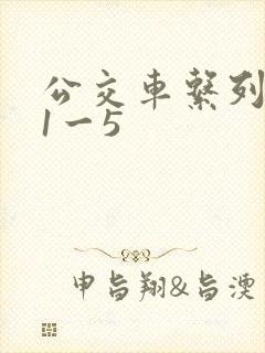 公交车系列合集1一5