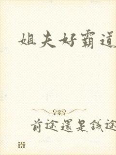 姐夫好霸道