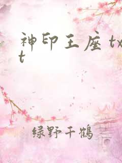 神印王座 txt