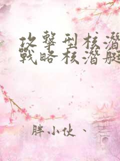 攻击型核潜艇和战略核潜艇的区别