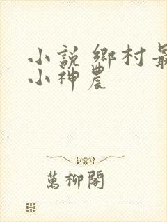 小说 乡村最强小神农
