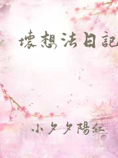 坏想法日记
