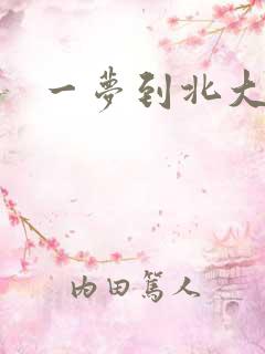 一梦到北大