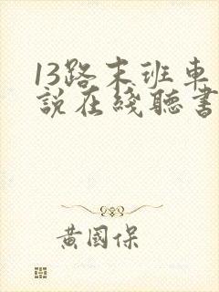 13路末班车小说在线听书