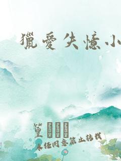 猎爱失忆小宠儿