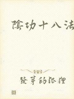 阴功十八法