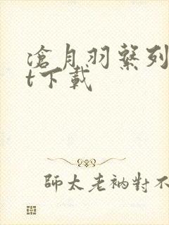 沧月羽系列txt下载