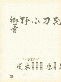 乡野小刁民在线看