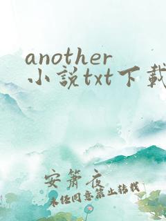 another小说txt下载