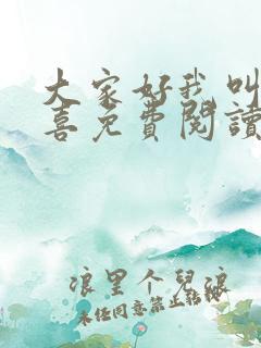 大家好我叫林小喜免费阅读小说