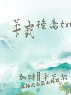 茅山后裔txt下载