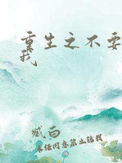 重生之不要爱上我