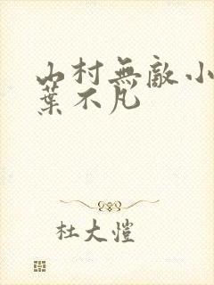 山村无敌小医仙叶不凡