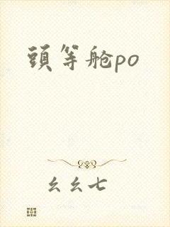 头等舱po