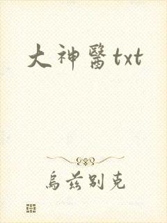 大神医txt