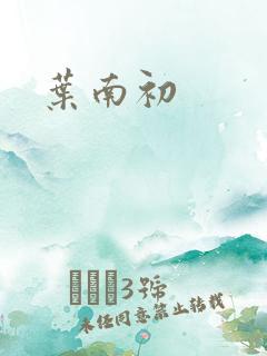叶南初