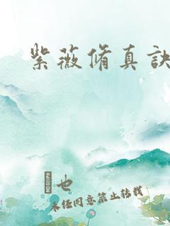 紫薇修真诀