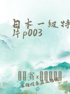 日本一级特黄大片p003