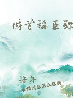 俯首称臣弥弥