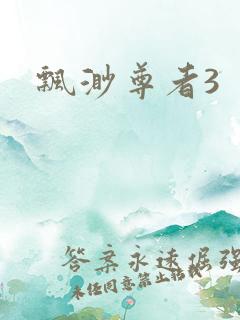 飘渺尊者3
