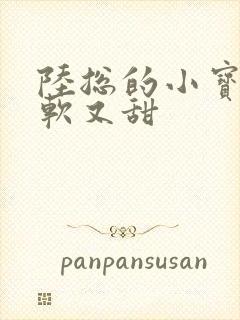 陆总的小宝贝又软又甜
